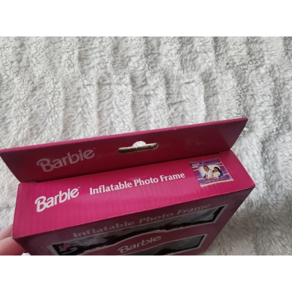 Vintage RARE Mattel Barbie, Inflatable Photo Frame, Capelli‎ 1998